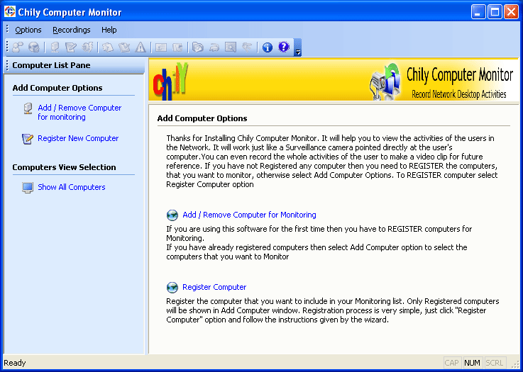 Chily Computer Monitoring