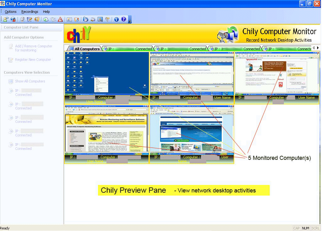 Chily Computer Monitoring