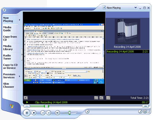 View Recorded Movie