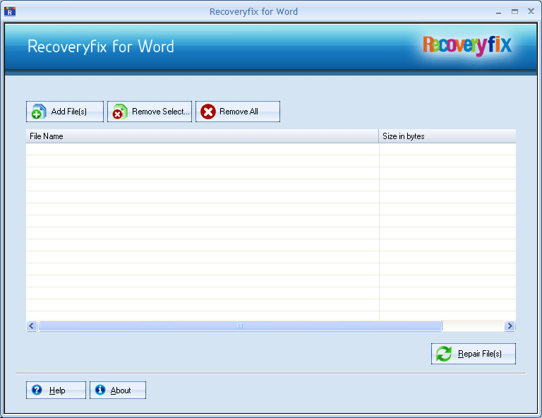 RecoveryFix for Word 11.04