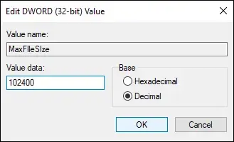 MaxFileSize