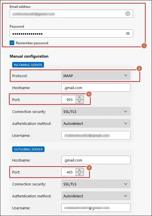 click on the Done option to add the account successfully