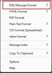 EML Message Format