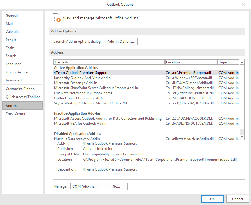 outlook accounts not responding outlook accounts not responding