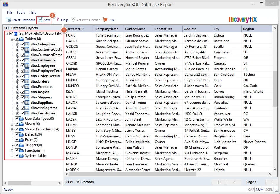 Check the required folders