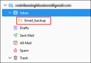 Select emails that you want to save