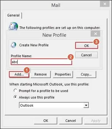 choose the Add option