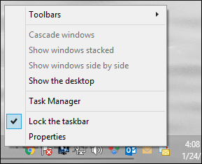 select Task Manager from the list