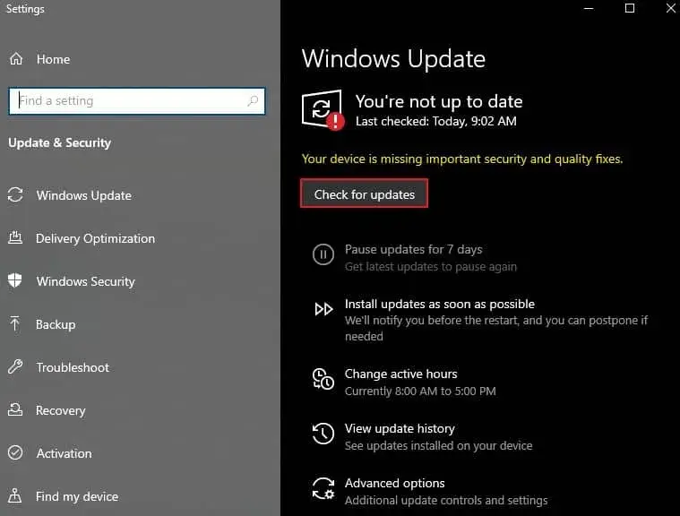 Windows Update