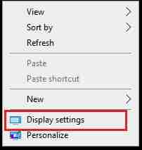 Display Settings