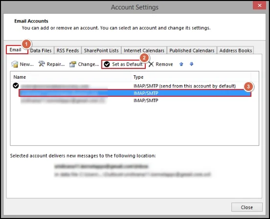 Set as Default