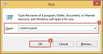 click on the OK option