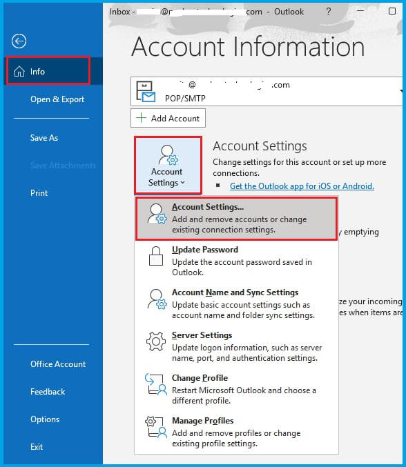 Account Settings