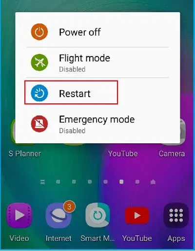 Restart Your Phone