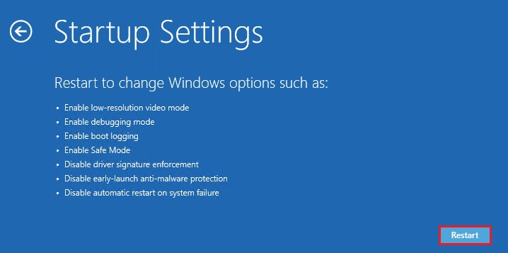 Advanced Options