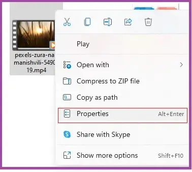 Press Properties
