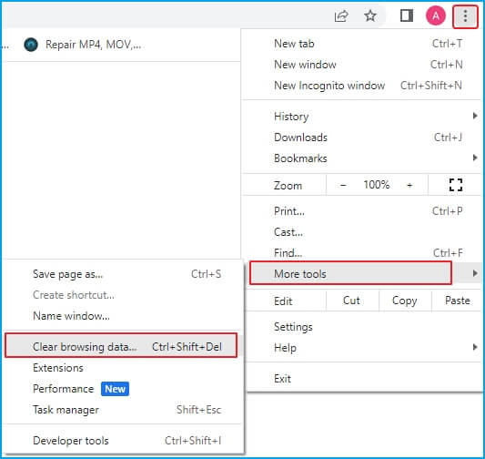 select More Tools