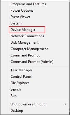 click on Device Manager