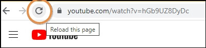 refresh web page