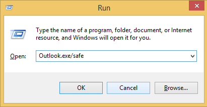 Outlook.exe/safe