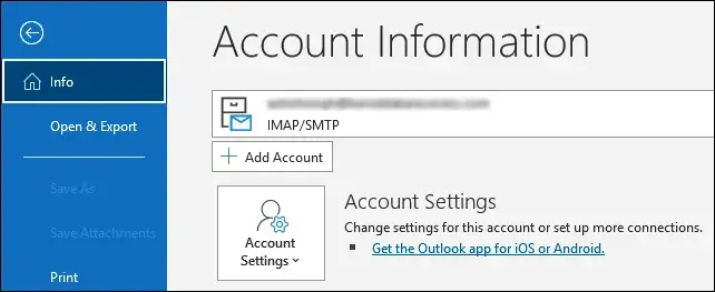 Account Settings