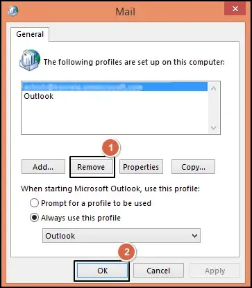 Select unwanted accounts