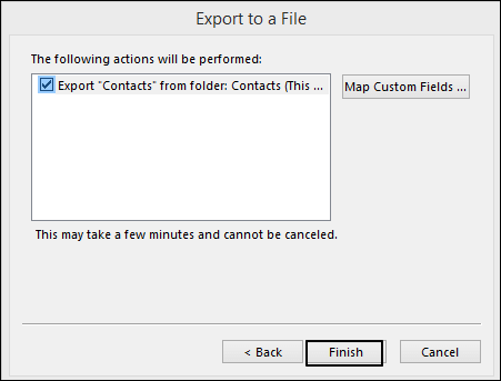 Map Custom Fields