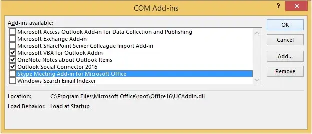Uncheck all the add-ins there and click OK