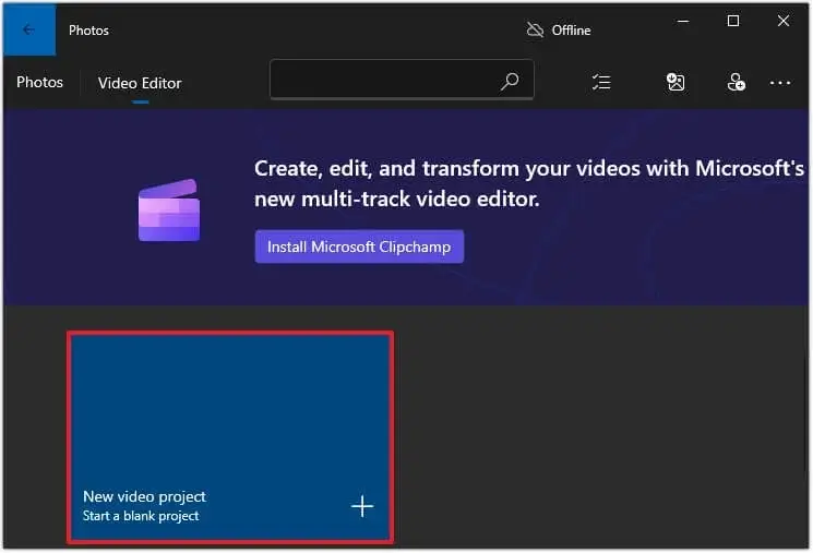 Click on the Add option Then, enter your Project Name