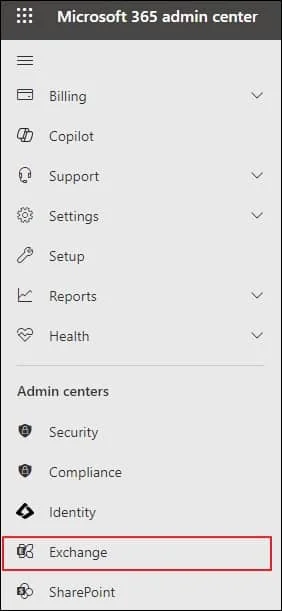 Microsoft 365 admin center