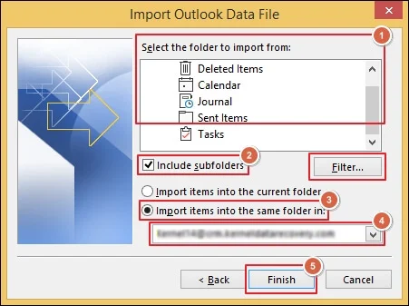 choose Shared Mailbox and finish
