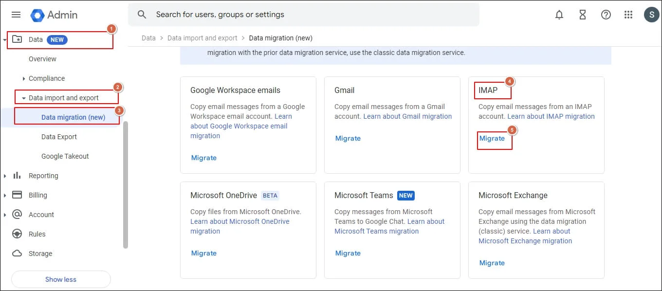 Data migration