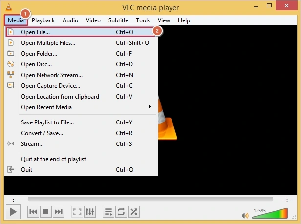 Launch VLC