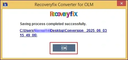 click OK