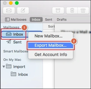 Export Mailbox