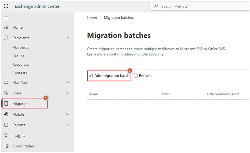 Add Migration Batch