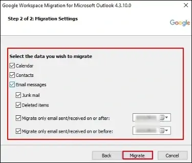 Migrate