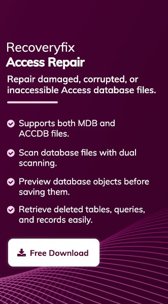 Recoveryfix Access Repair