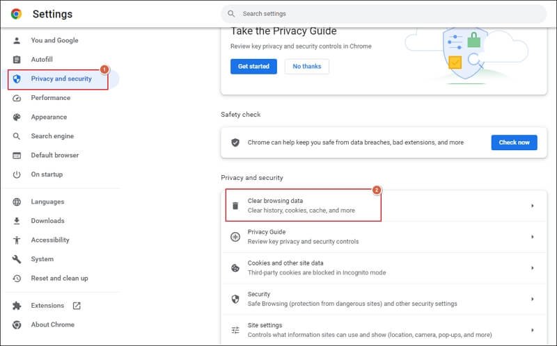 Privacy and security