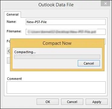 compacting process start