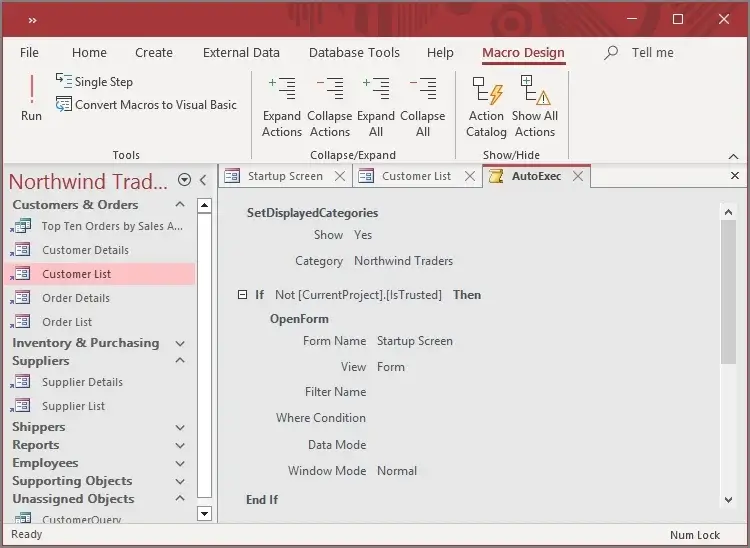Verify all the commands