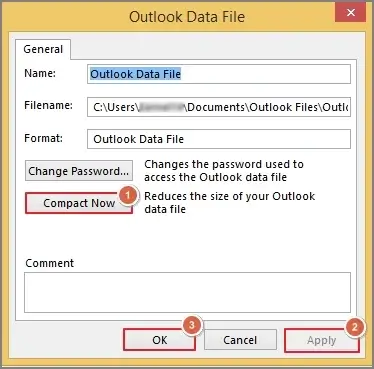 choose the Compact Now option