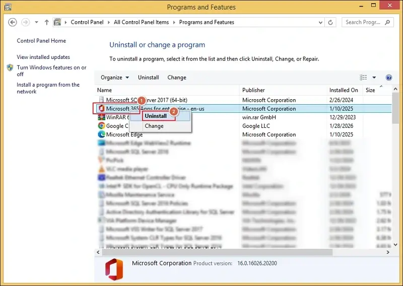 Right click on it and proceed to Uninstall