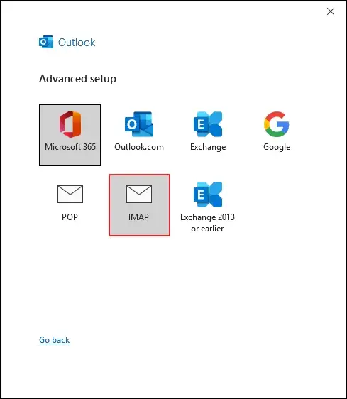 select imap