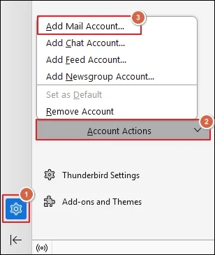 Add mail account