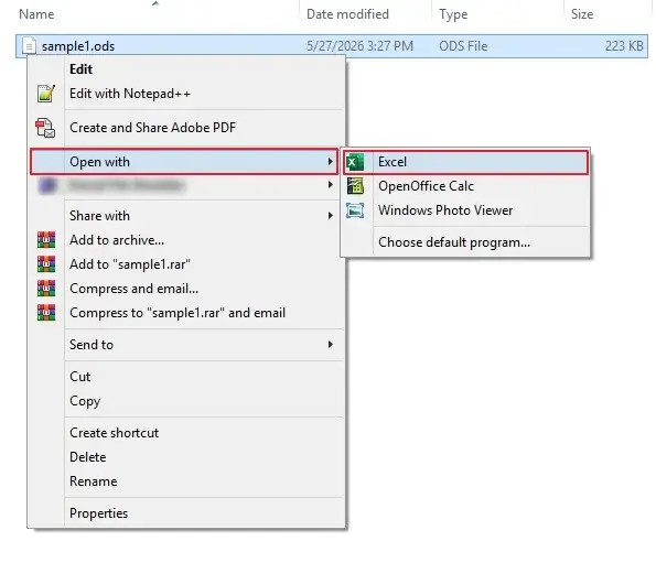 Convert ODS to Excel (XLS/XLSX): 5 Easy Methods