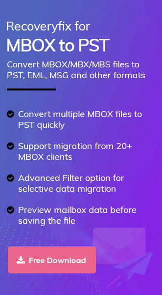 MBOX to PST Converter banner