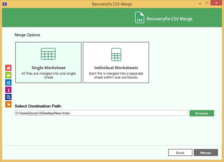 select Single Worksheet