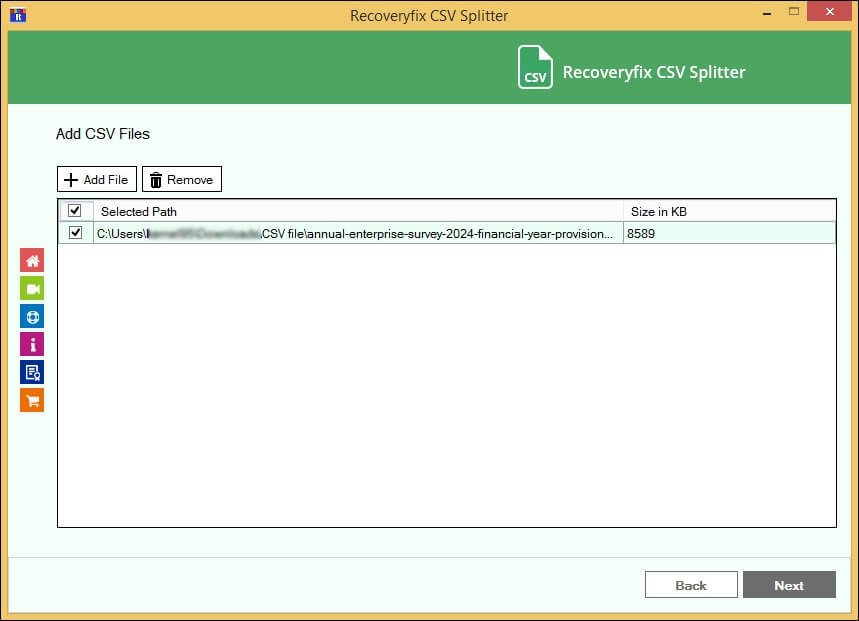 choose all files