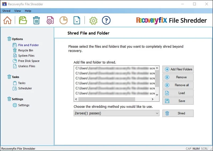 File Shredder